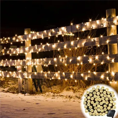 Luci fatate a LED ad energia solare