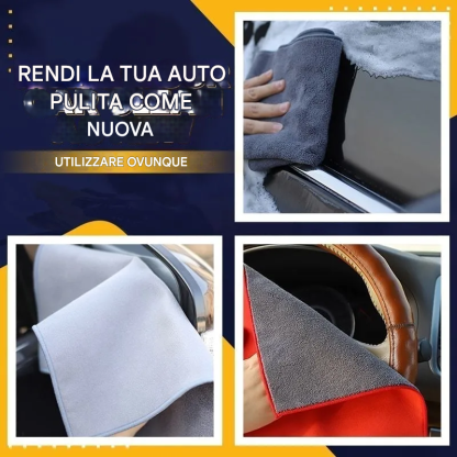 Asciugamano super assorbente per l'asciugatura dell'auto