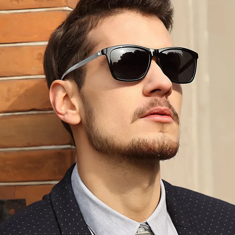 【🔥 Risparmia il 50% oggi 🔥 】Occhiali da sole polarizzati da uomo in alluminio e magnesio di nuovo design