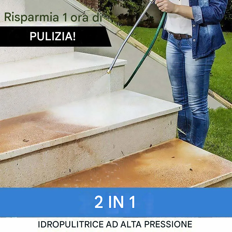 Idropulitrice ad alta pressione 2 in 1 2.0