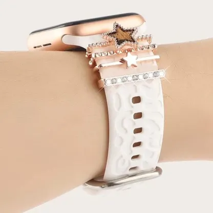 Cinturini in silicone per orologi Anelli decorativi