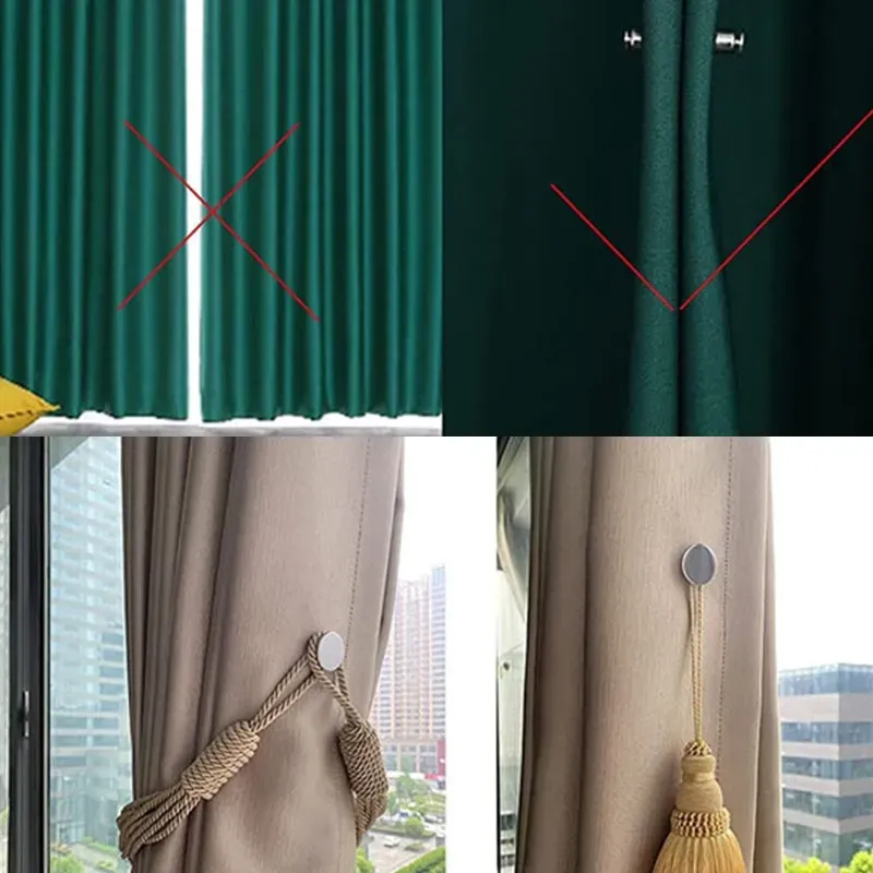 Clip per tenda magnetica