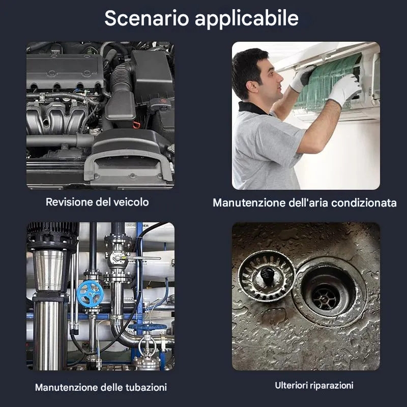 Endoscopio impermeabile per ispezione auto ed elettronica