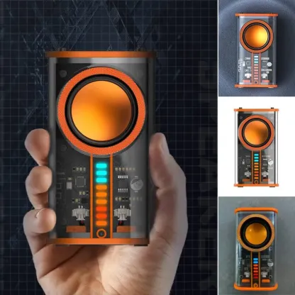 Altoparlante Bluetooth wireless Mecha trasparente