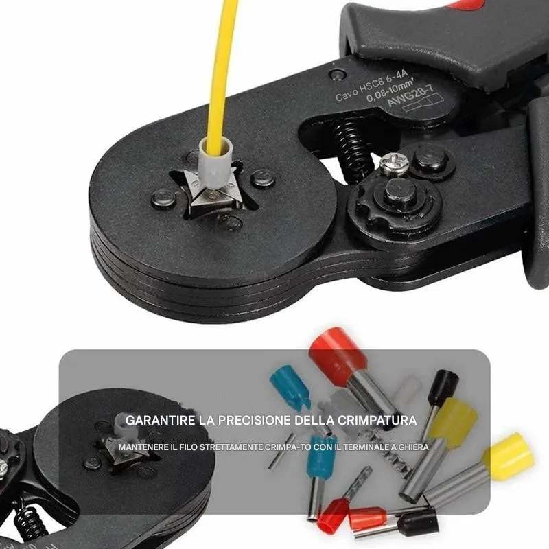 Kit di utensili per pinze a crimpare