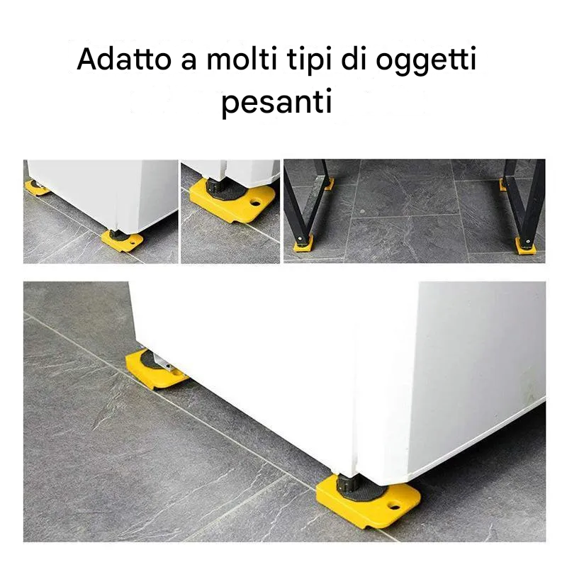 Set di utensili per traslochi con sollevatore per mobili, 4 confezioni