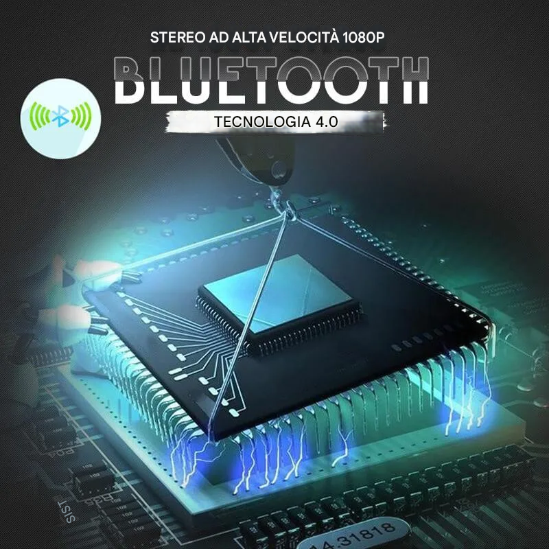 Cuffie stereo wireless Bluetooth per uso aziendale