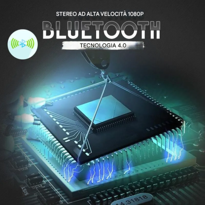 Cuffie stereo wireless Bluetooth per uso aziendale