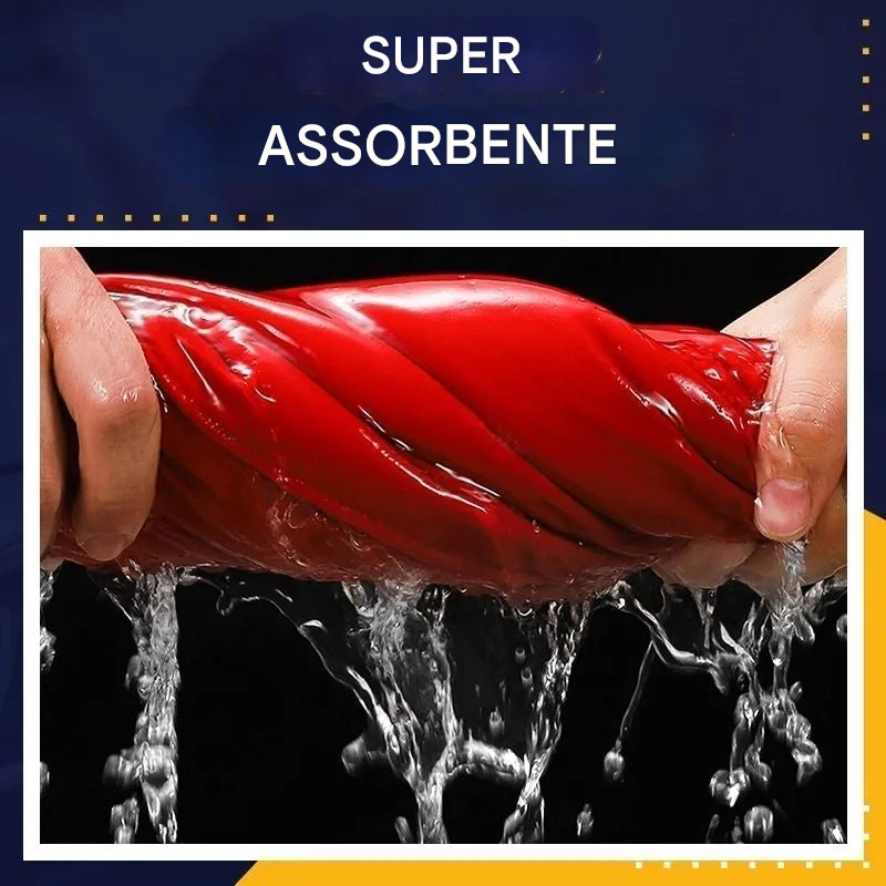 Asciugamano super assorbente per l'asciugatura dell'auto