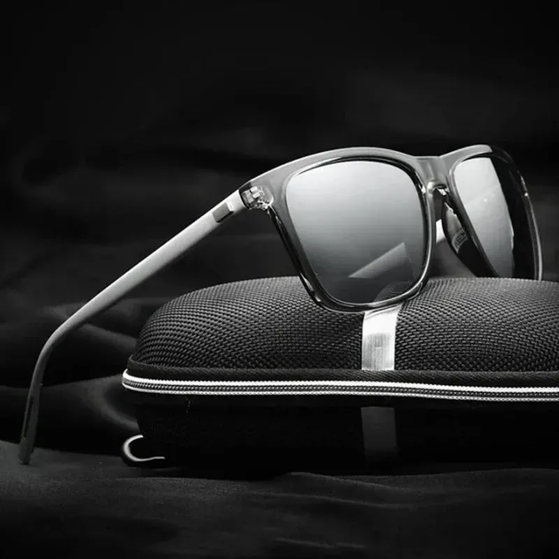 【🔥 Risparmia il 50% oggi 🔥 】Occhiali da sole polarizzati da uomo in alluminio e magnesio di nuovo design