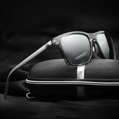 【🔥 Risparmia il 50% oggi 🔥 】Occhiali da sole polarizzati da uomo in alluminio e magnesio di nuovo design