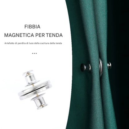 Clip per tenda magnetica