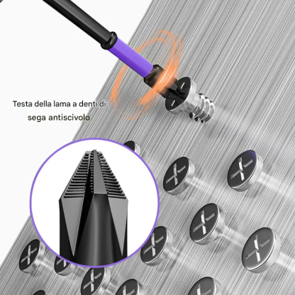 D1 Anti-Slip And Shock-Proof Bits With Phillips Screwdriver Bits