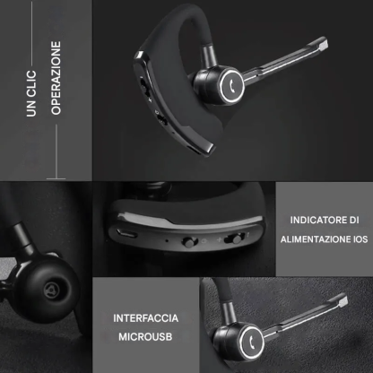 Cuffie stereo wireless Bluetooth per uso aziendale