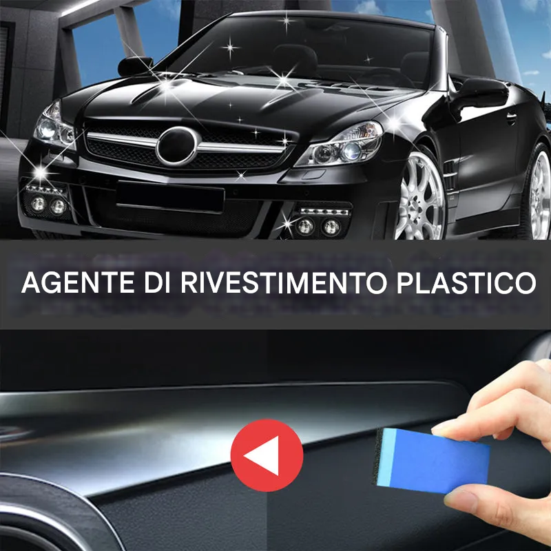 Agente di rivestimento per interni auto in pelle e plastica