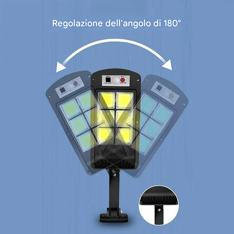 Lampada solare a LED per esterni