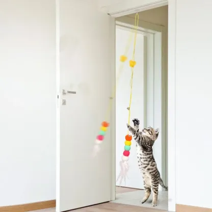 Giocattolo per gatti che rimbalzano appeso