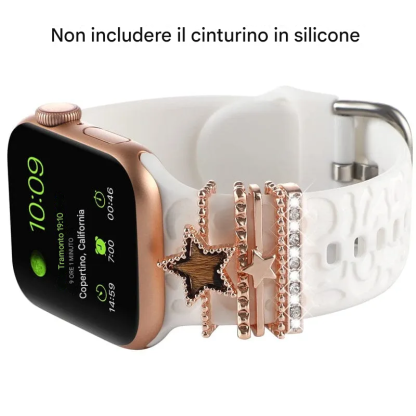 Cinturini in silicone per orologi Anelli decorativi