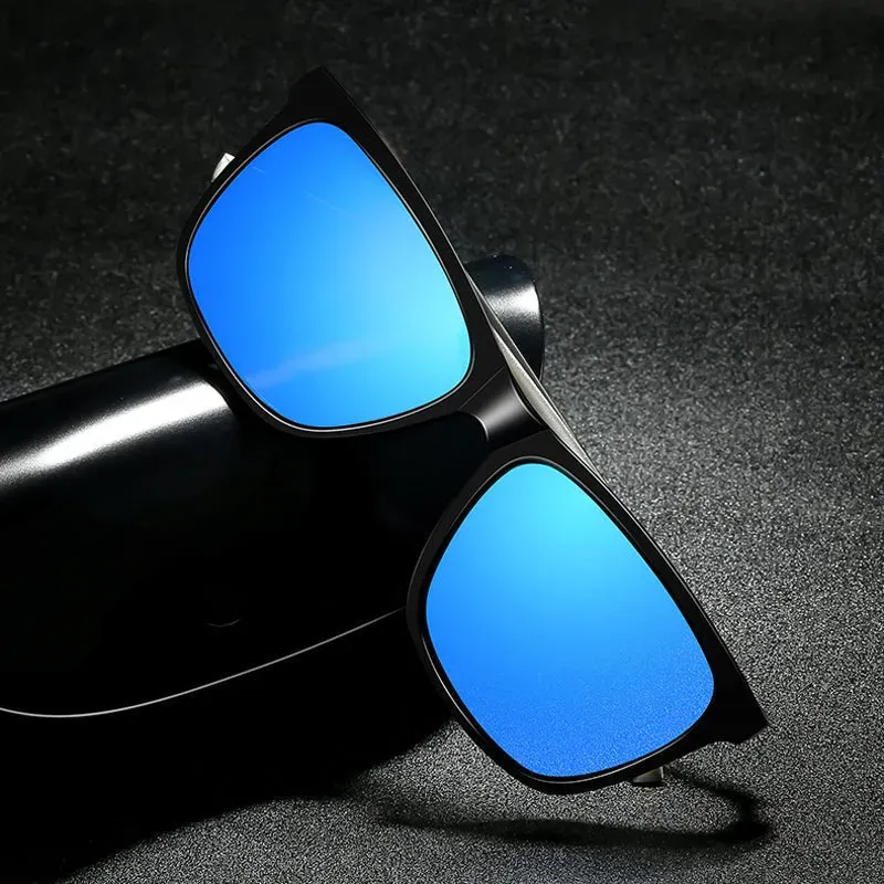 【🔥 Risparmia il 50% oggi 🔥 】Occhiali da sole polarizzati da uomo in alluminio e magnesio di nuovo design