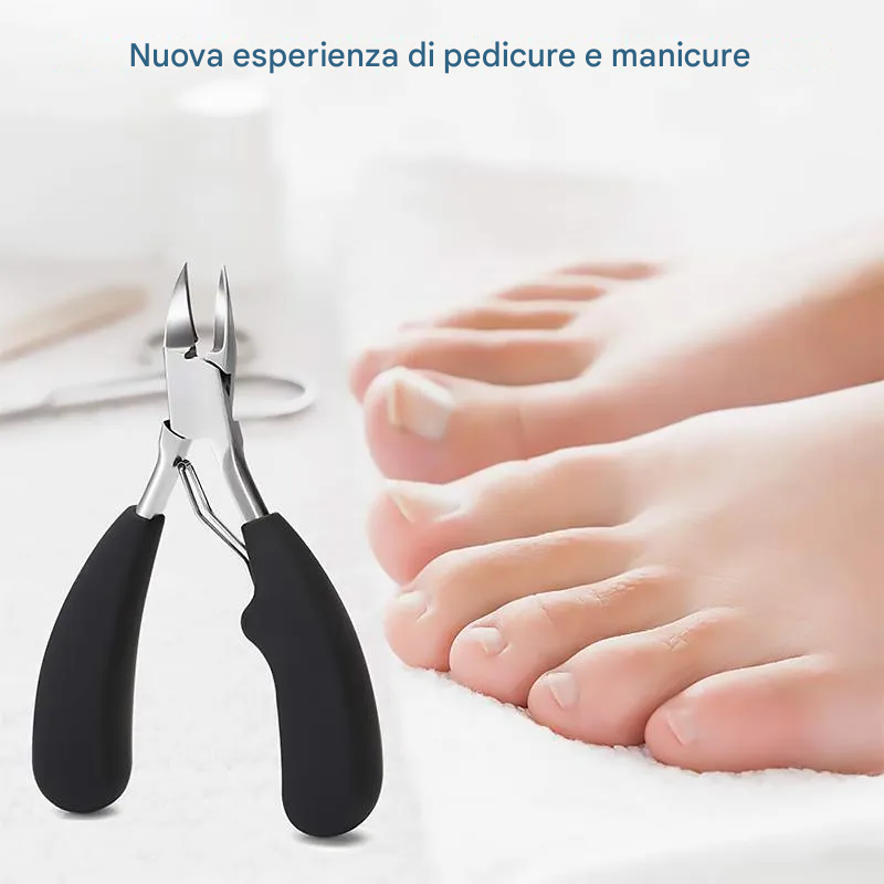 Set tagliaunghie in acciaio inossidabile 304, prevenzione della paronichia, infezione fungina