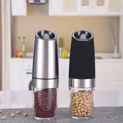 Macinasale e pepe elettrico automatico a induzione gravitazionale