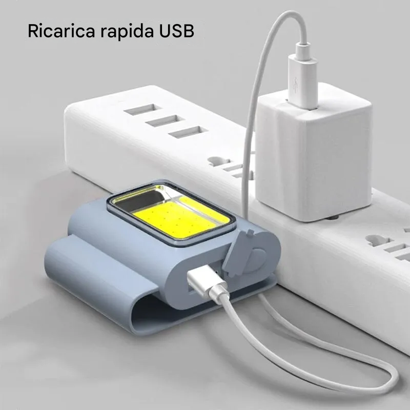 Lampada da lavoro magnetica Cob