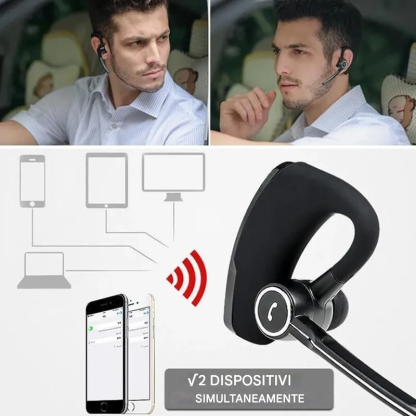 Cuffie stereo wireless Bluetooth per uso aziendale