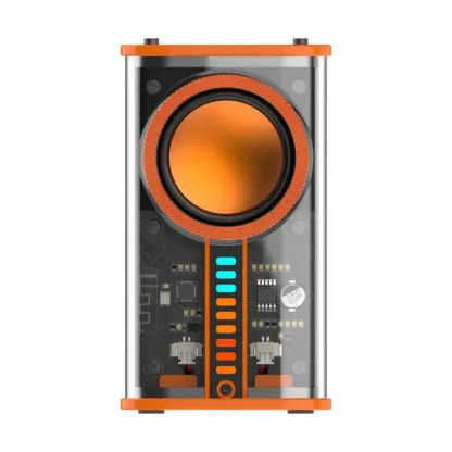 Altoparlante Bluetooth wireless Mecha trasparente