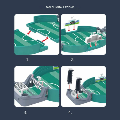 Gioco interattivo da tavolo da calcio