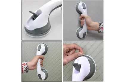 Maniglia di sicurezza antiscivolo per il bagno