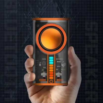 Altoparlante Bluetooth wireless Mecha trasparente