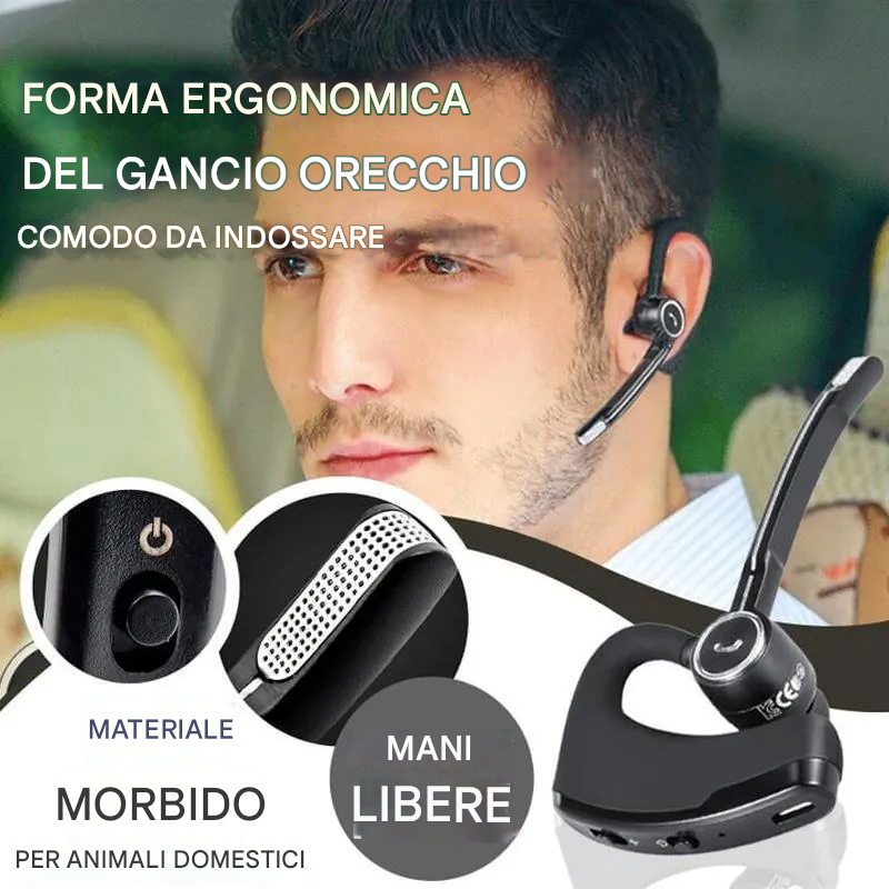 Cuffie stereo wireless Bluetooth per uso aziendale