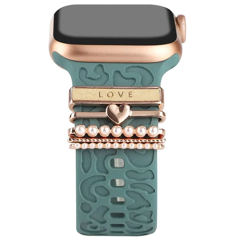 Cinturini in silicone per orologi Anelli decorativi