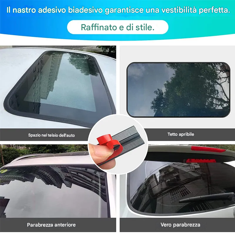 Guarnizione per il bordo del parabrezza dell'auto