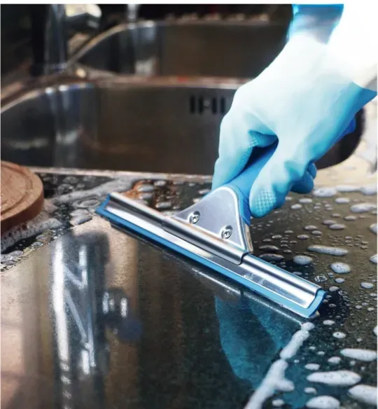 Raschietto per vetro telescopico in acciaio inossidabile Cleaning Artifact™