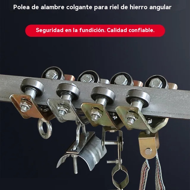 Polea de hierro angular