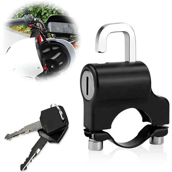 Blokada kasku, która zapobiega kradzieży | MOTOLOCKA