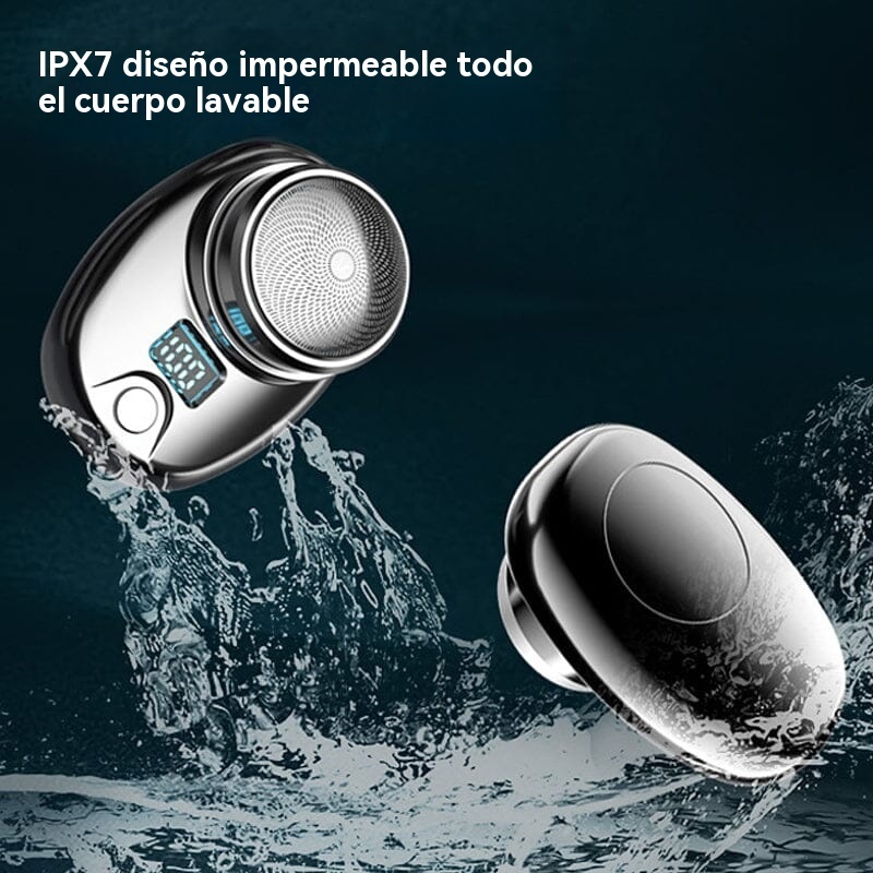 Mini afeitadora eléctrica