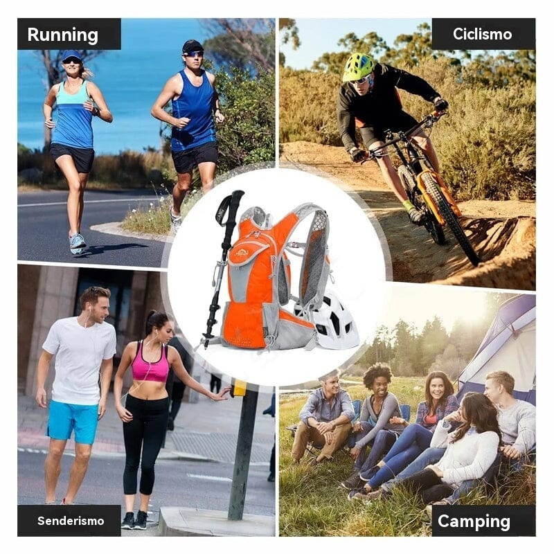 Mochila de bicicleta para deportes al aire libre