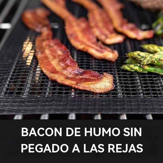 ALFOMBRA DE MALLA ANTIADHERENTE PARA PARRILLA DE BARBACOA