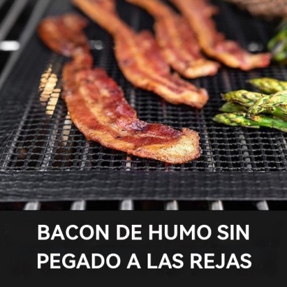 ALFOMBRA DE MALLA ANTIADHERENTE PARA PARRILLA DE BARBACOA