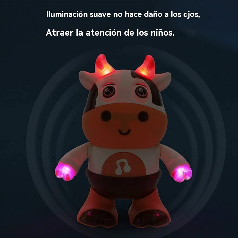 Juguetes musicales de vaca bebé