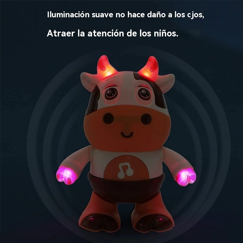Juguetes musicales de vaca bebé