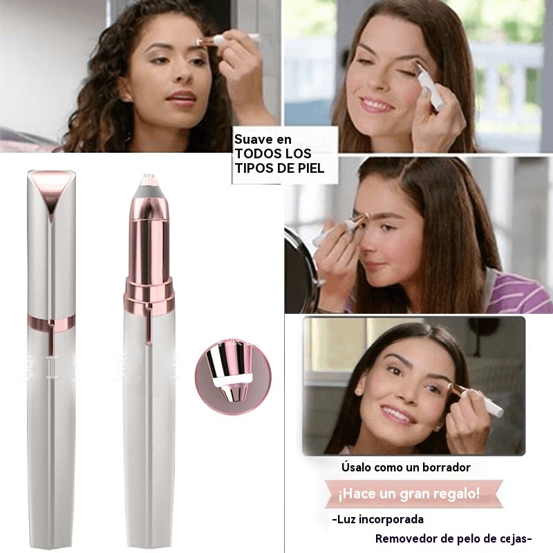 Recortador de cejas eléctrico de precisión