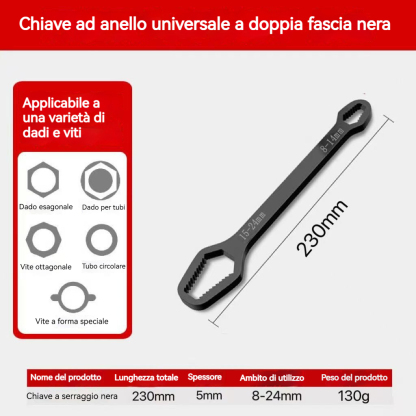 🎉 🌈🔧 Chiave universale 8-24 mm