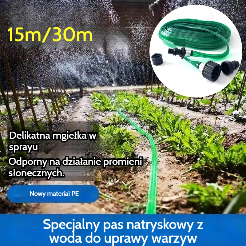 💧Țeavă de pulverizare apei din PVC pentru grădină, teren rolniczy