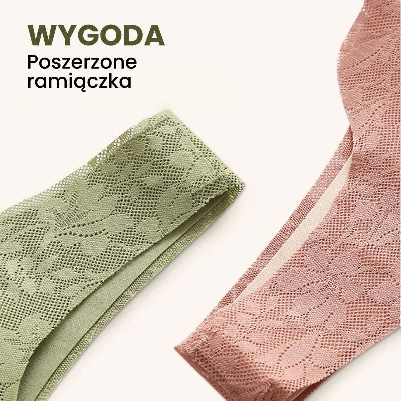 🌸Wygodny koronkowy biustonosz na guziki Plus Size🎁