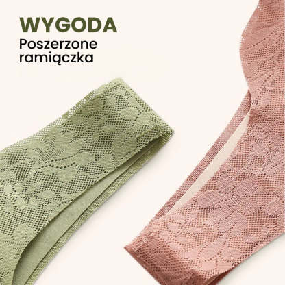 🌸Wygodny koronkowy biustonosz na guziki Plus Size🎁