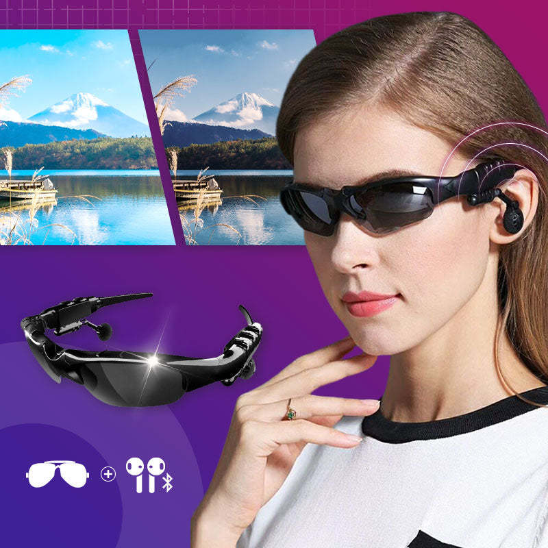 2025 Okulary sportowe bezprzewodowe Bluetooth z polaryzacją
