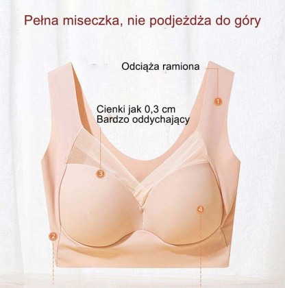 🎁Seksowny, oddychający biustonosz zbierający【1+1 Bezpłatnie】